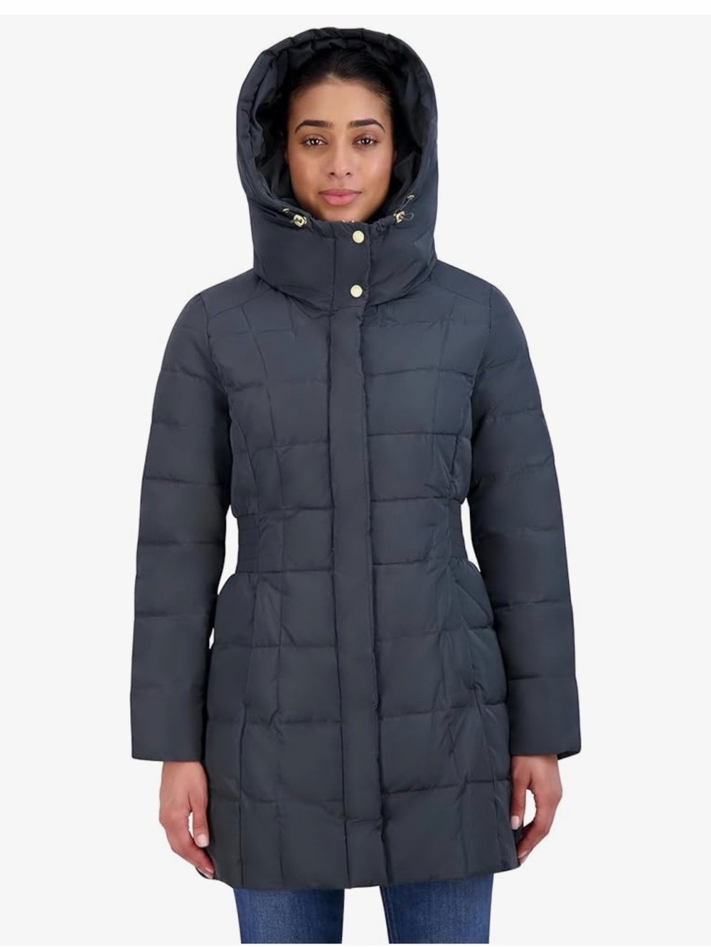 Quilted Hooded Puffer Coat